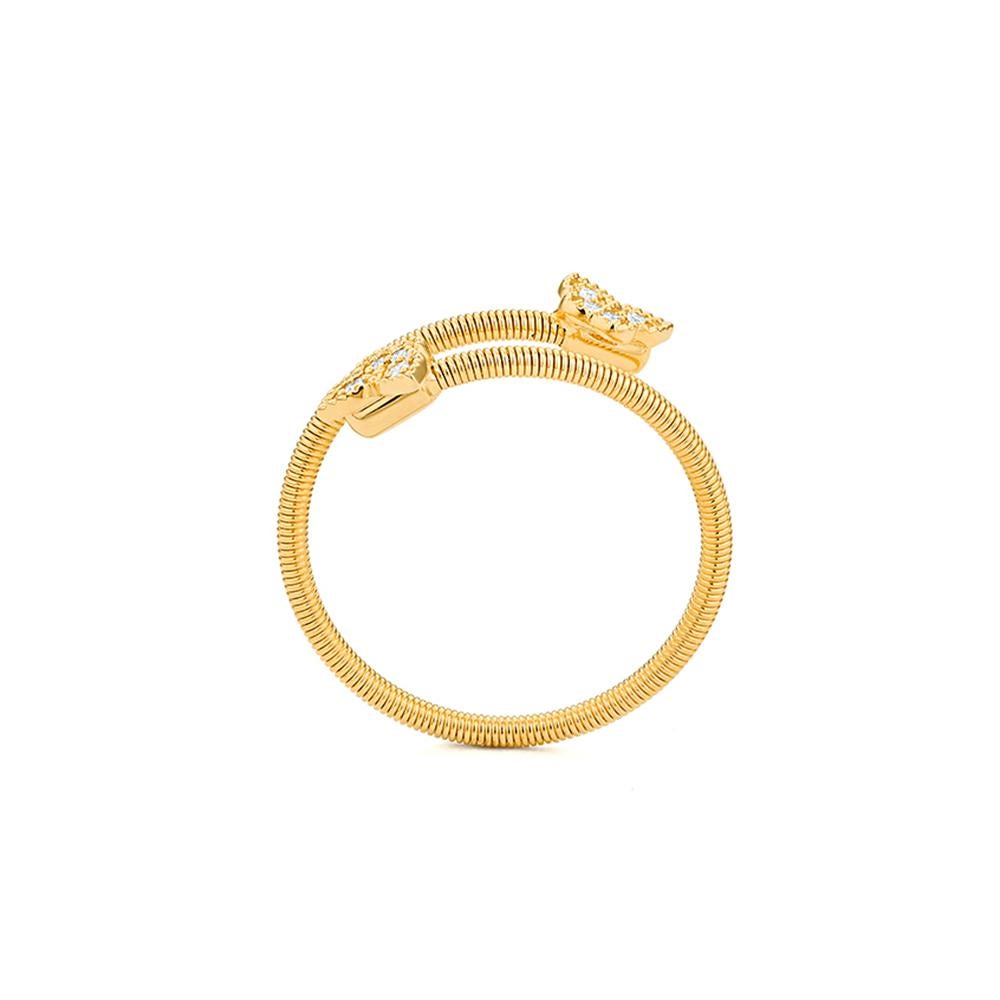 Mozafarian Diamant Schmetterling Ring (Kunsthandwerker*in) im Angebot