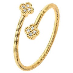 Mozafarian Diamond Floral Ring