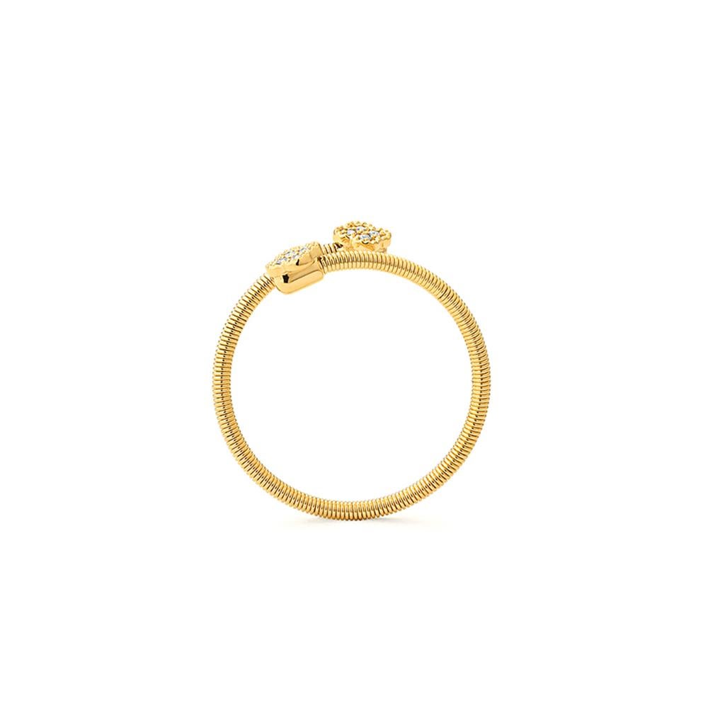 Mozafarian Diamant-Blumenring (Kunsthandwerker*in) im Angebot