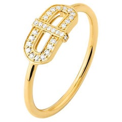 Mozafarian Diamond Geometric Ring