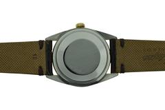 Rolex Stainless Steel Gilt Oyster Perpetual Original Dial Automatic Wristwatch