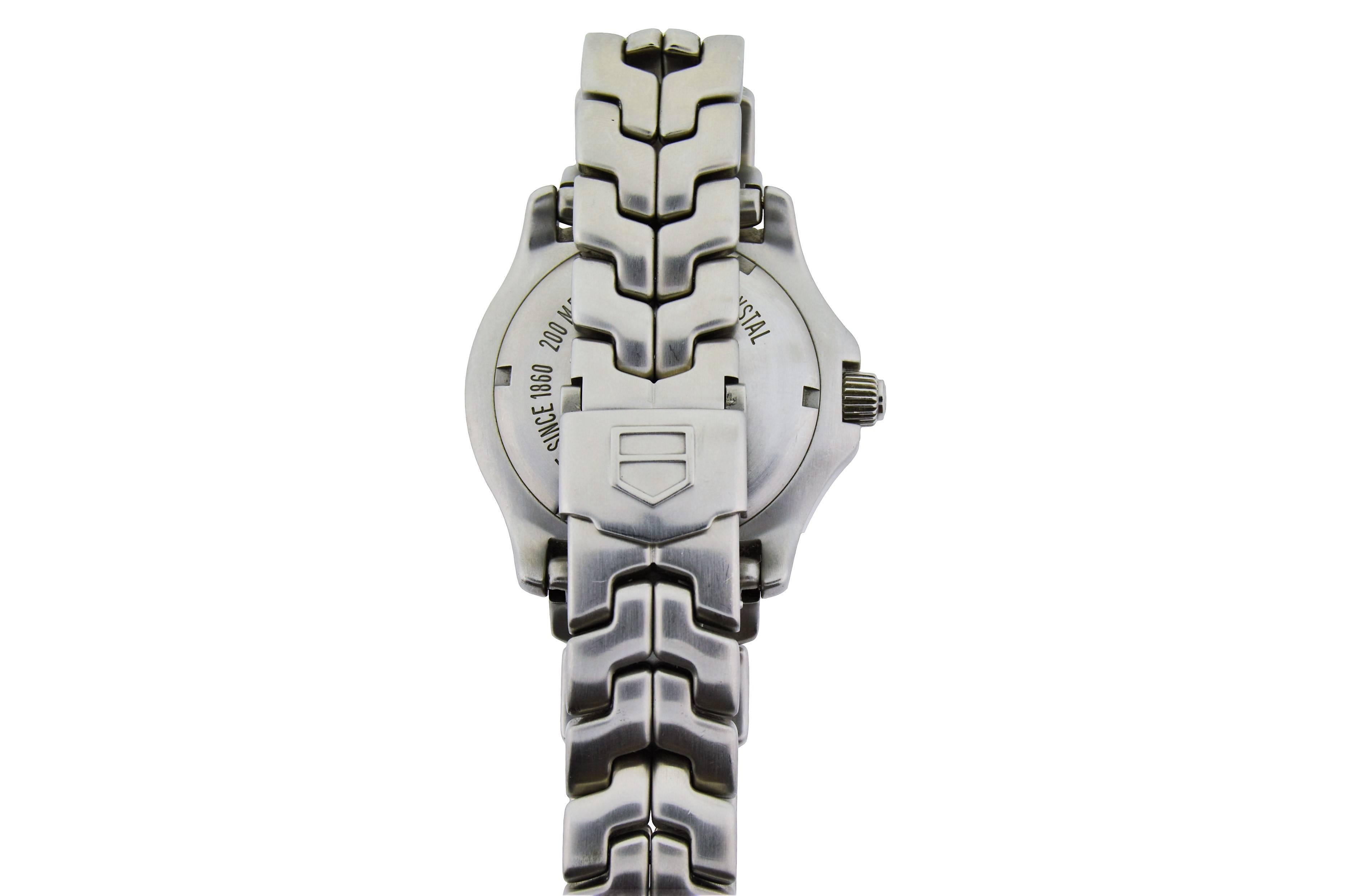 Men's Tag Heuer Stainless Steel Professional Series Quartz Wristwatch