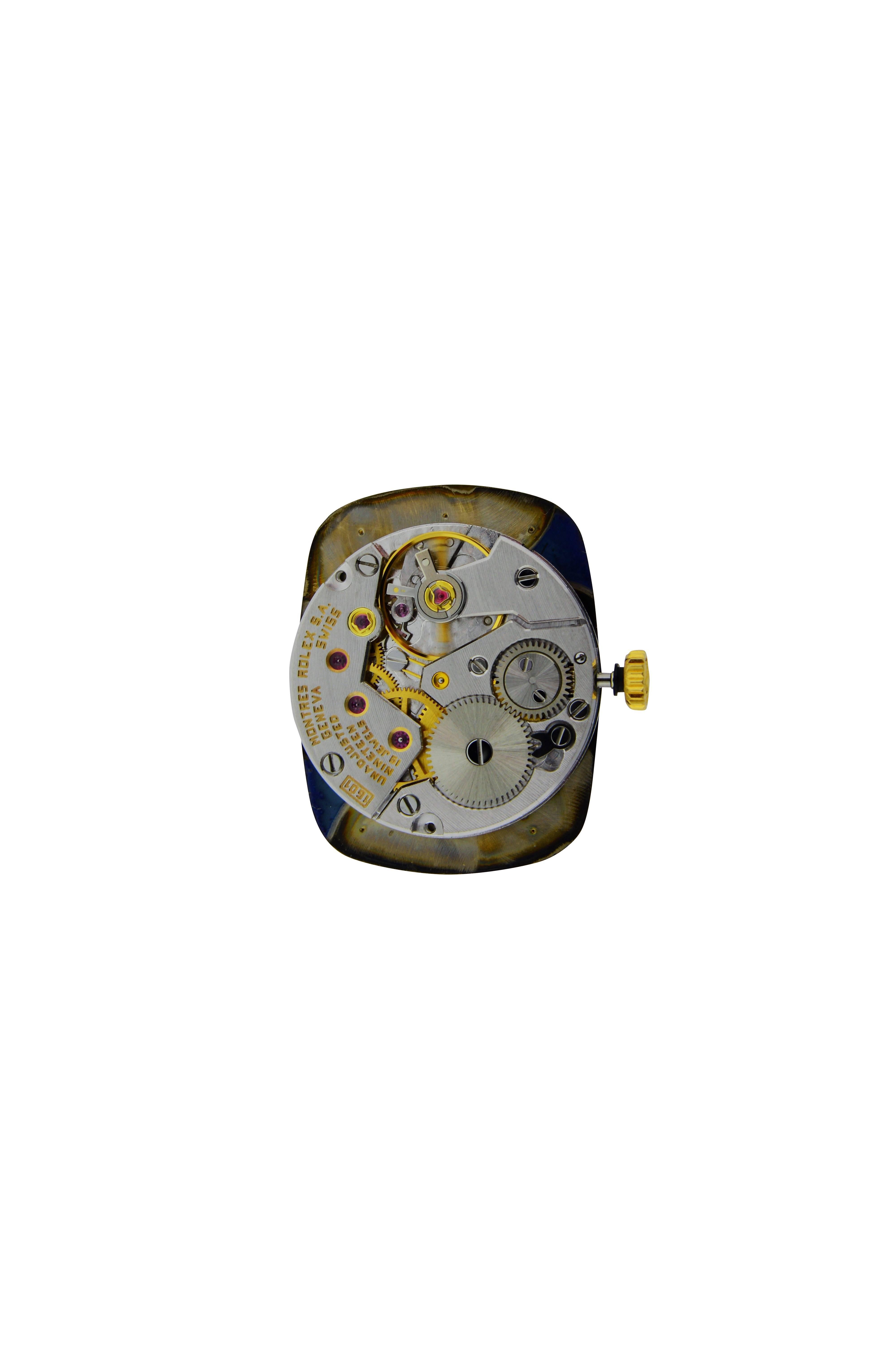 Women's Rolex Ladies Yellow Gold Cellini Series Manual Winding Bracelet Watch