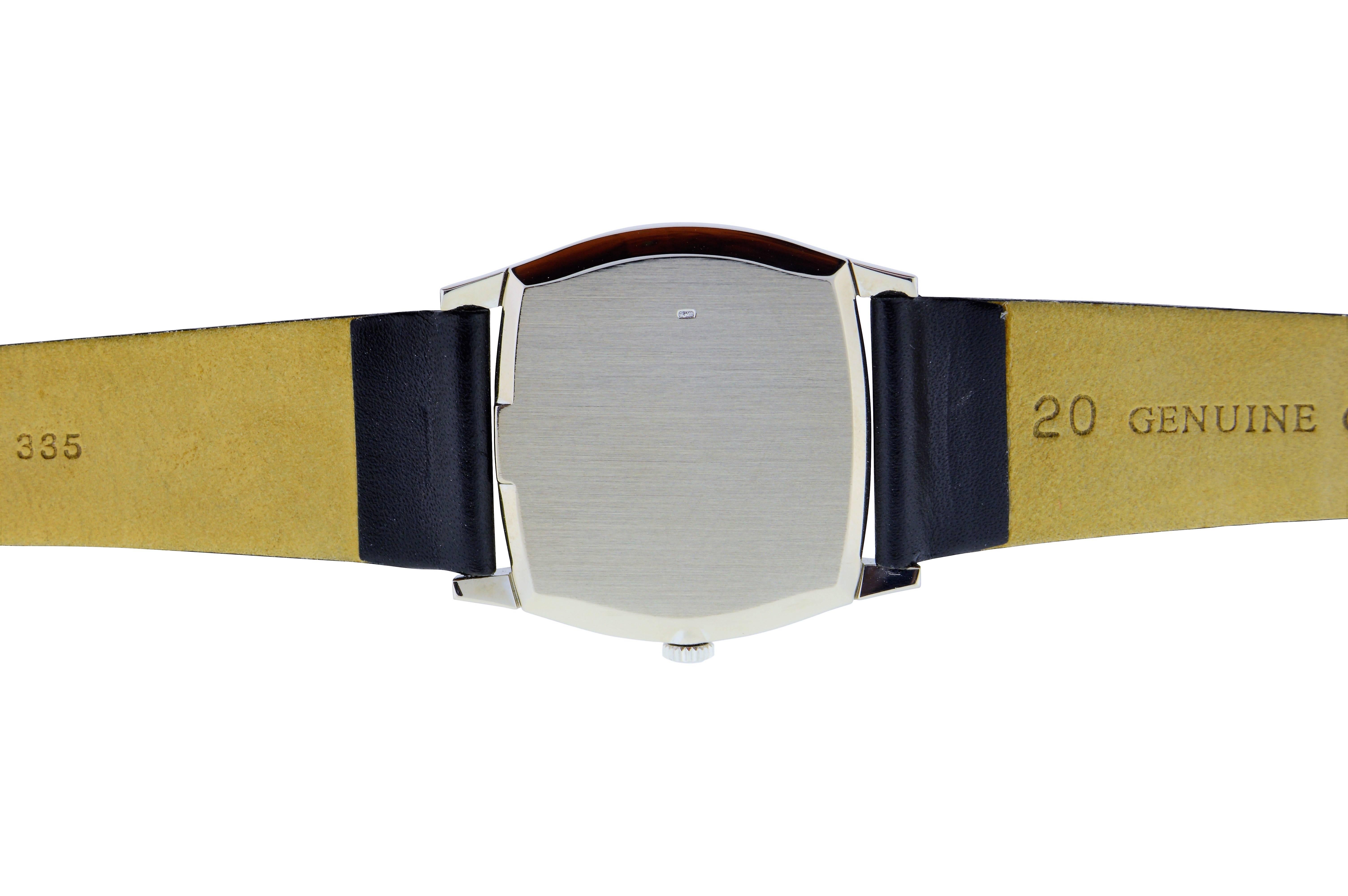 Rolex White Gold Cellini Series Dress Manual Wind Watch, 1970s In Excellent Condition In Long Beach, CA