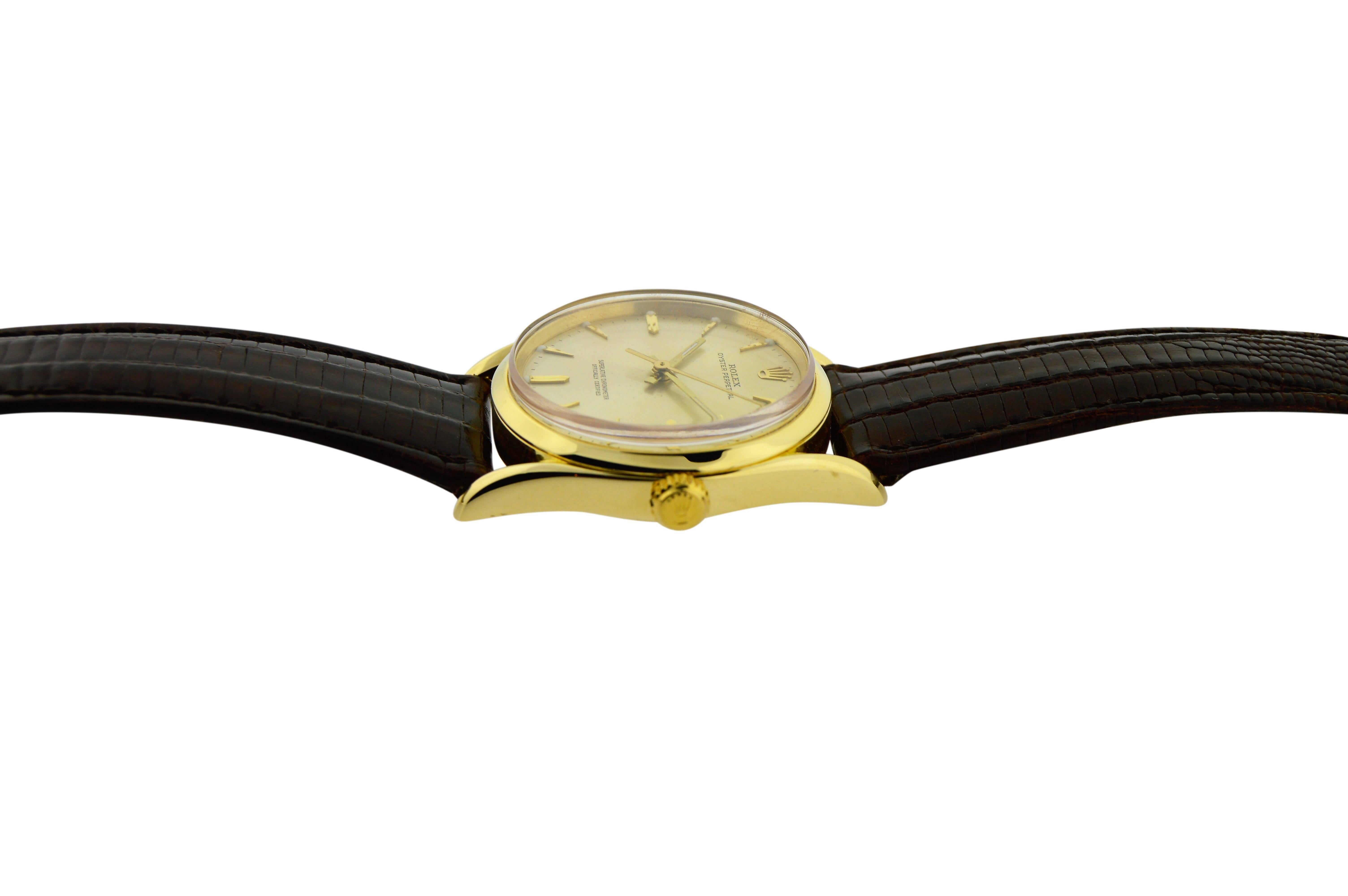 oyster style watch