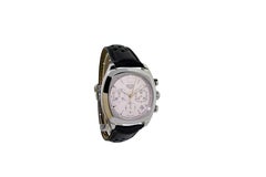 Heuer Stainless Steel Cushion Shaped Monza Chronograph Automatic Wristwatch