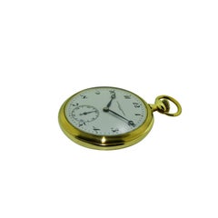 Vacheron Constantin Yellow Gold High Grade Open Faced Manual Pocket Watch