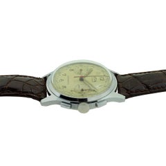 Telda Stainless Steel New Old Stock Chronograph Manual Watch