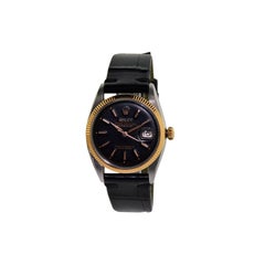 Rolex Rose Gold Stainless Steel Datejust Perpetual Wind Watch, circa 1955