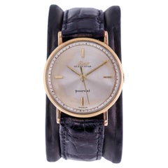 Used Mido 14Kt. Yellow Gold Ocean Star Art Deco Style Power Wind Watch, circa 1950s
