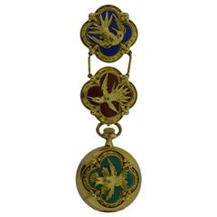 Tiffany & Co. Ladies Gold Pendant Watch 4