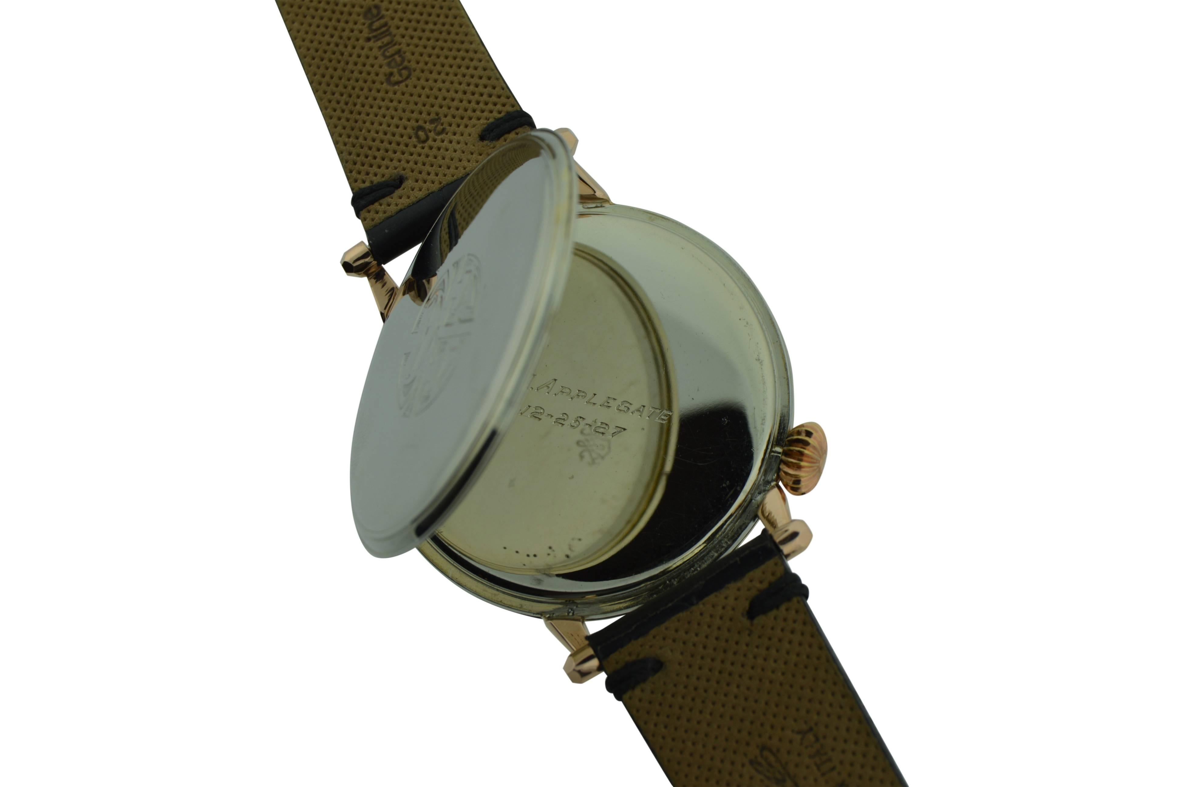 Women's or Men's 1927 Longines Tiffany and Co Hybrid Wristwatch