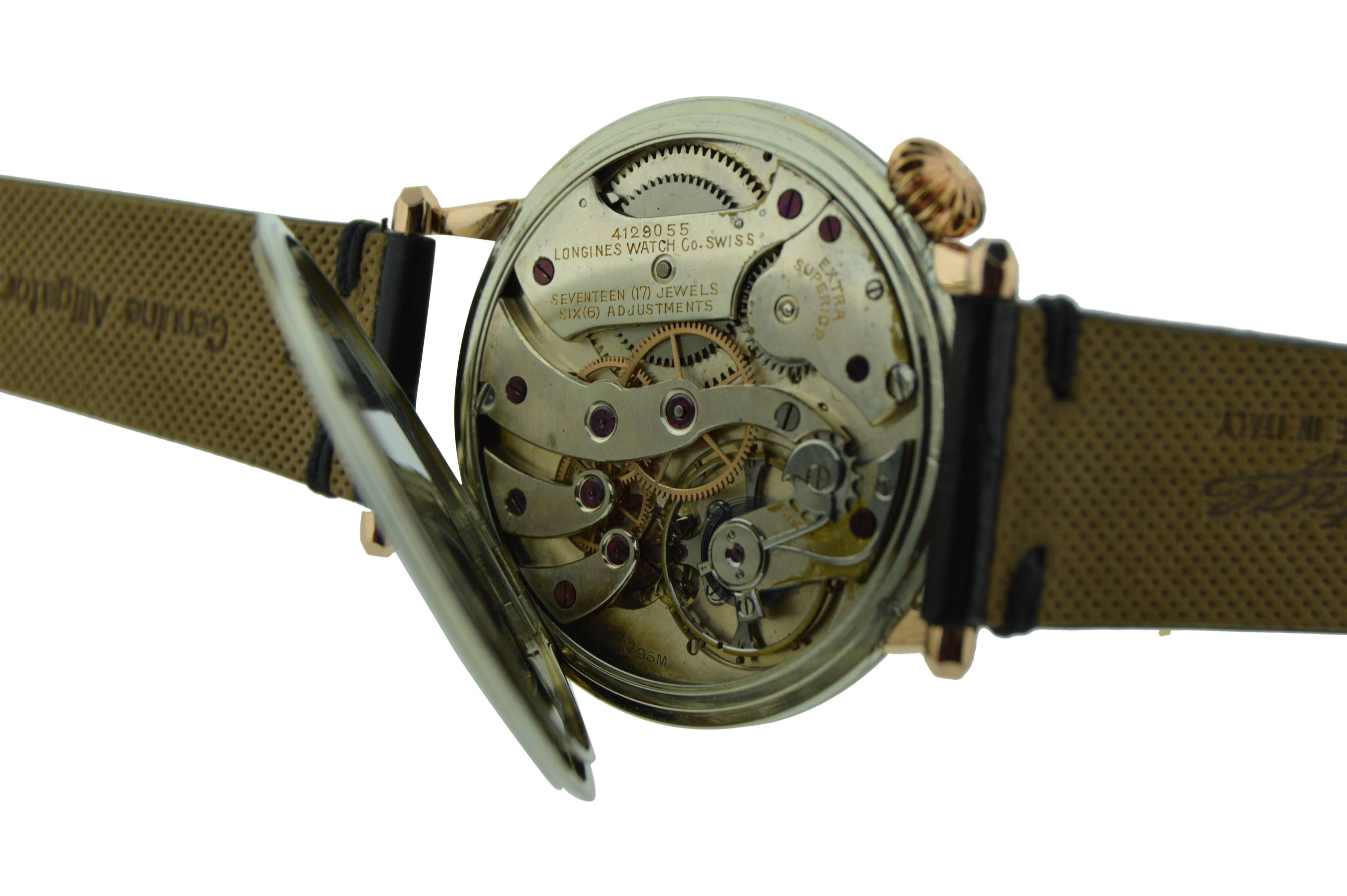 1927 Longines Tiffany and Co Hybrid Wristwatch 1