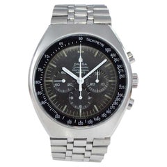Omega Stainless Steel Speedmaster Chronograph Automatic Watch, 1968