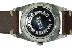 Lemania Stainless Steel Sports Style Cushion Shaped Wristwatch