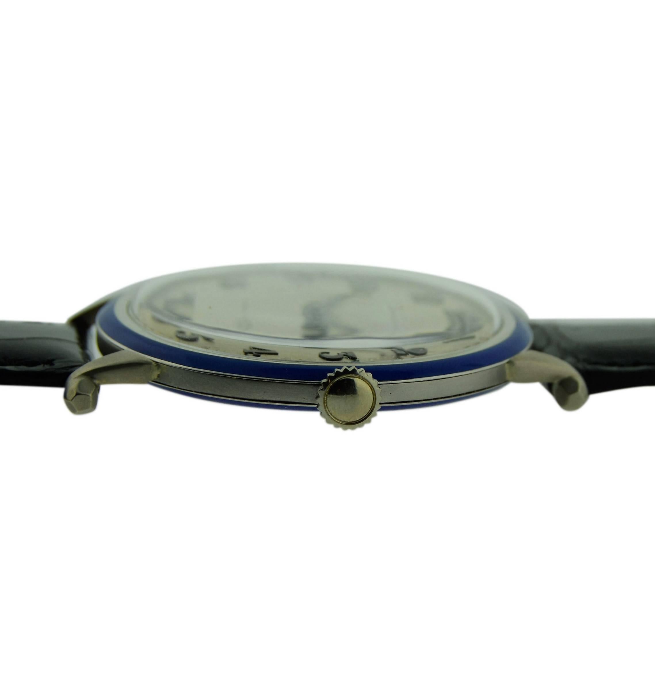 Vacheron & Constantin J. E. Caldwell Platinum Oversized Wrist Watch 1