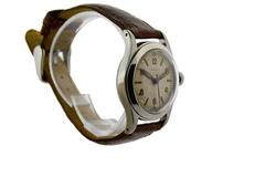 Tudor Rolex Stainless Steel Mid Size Oyster Raleigh Wristwatch 1939