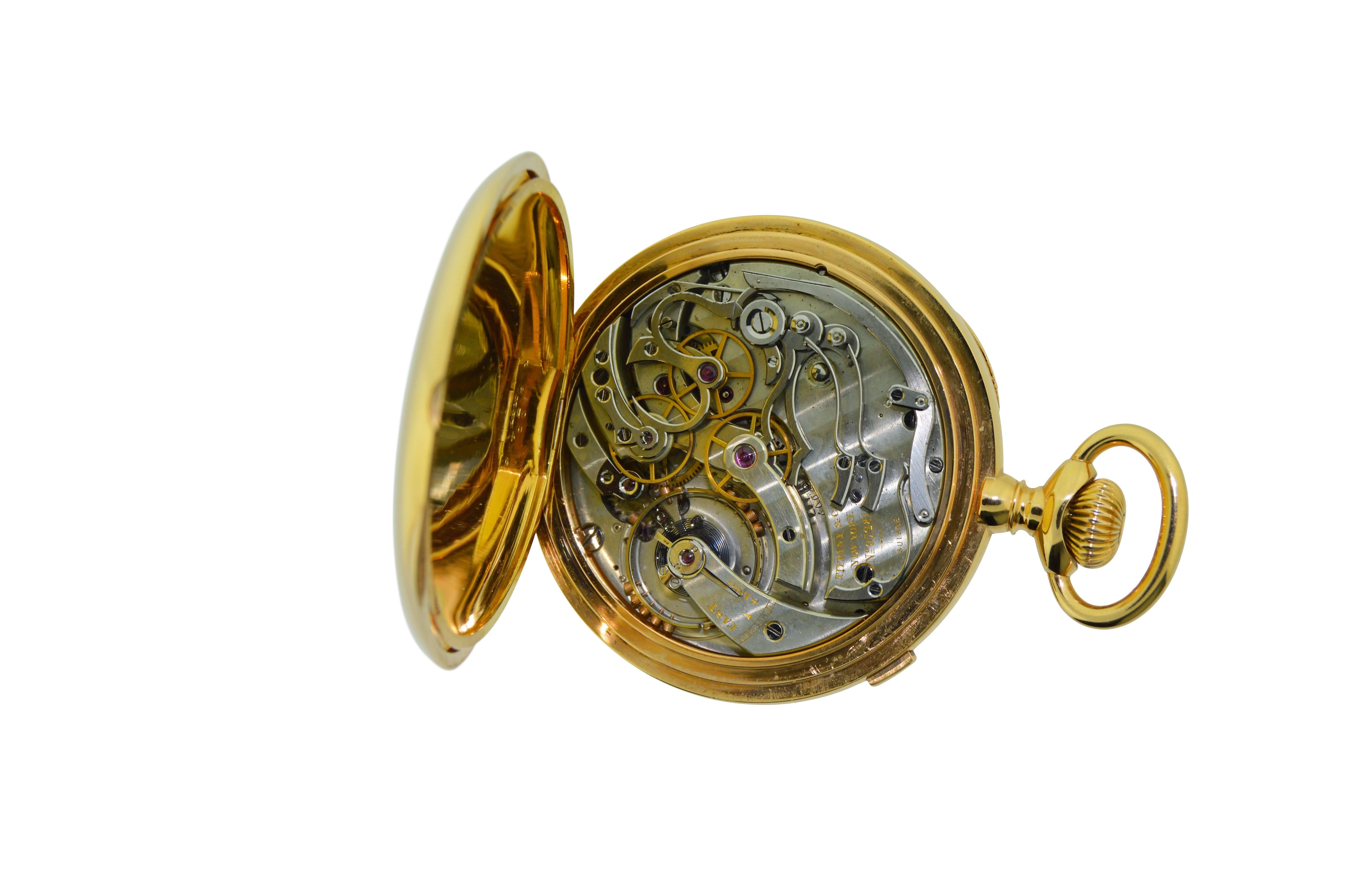 patek philippe split second chronograph pocket watch