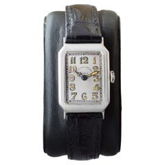 Vacheron & Constantine 18Kt Solid White Gold Art Deco Watch circa 1920's