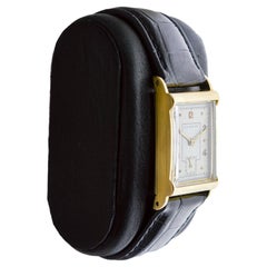 C.H. Meylan Brassus 18Kt Yellow Gold Art Deco Watch Hand Constructed, circa 1940