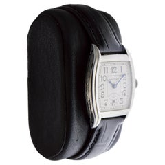Waltham Montre Art déco remplie d'or blanc, circa 1930