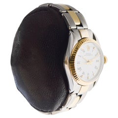 Rolex Two Tone Oyster Perpetual Ladies Watch circa 1960's