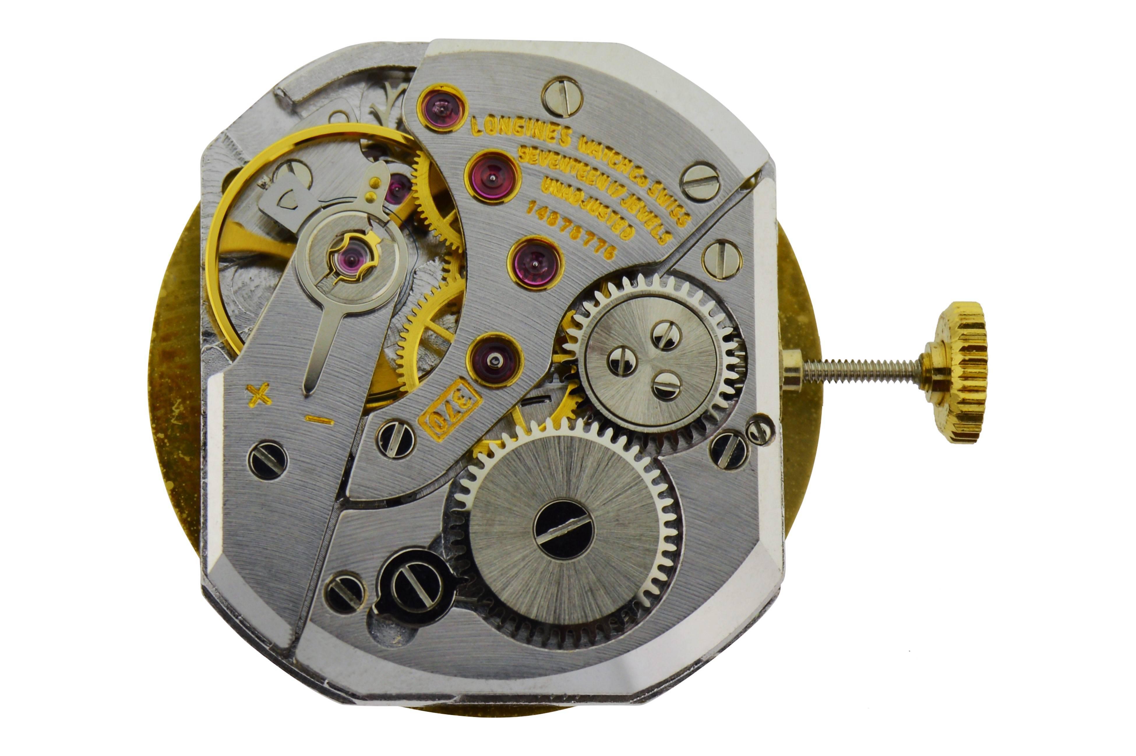 vintage longines square gold watch