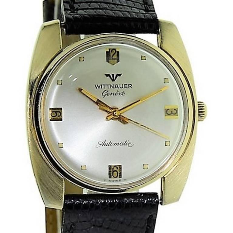Wittnauer Gold Filled Dress Style Automatic Winding Watch, circa 1960s 1