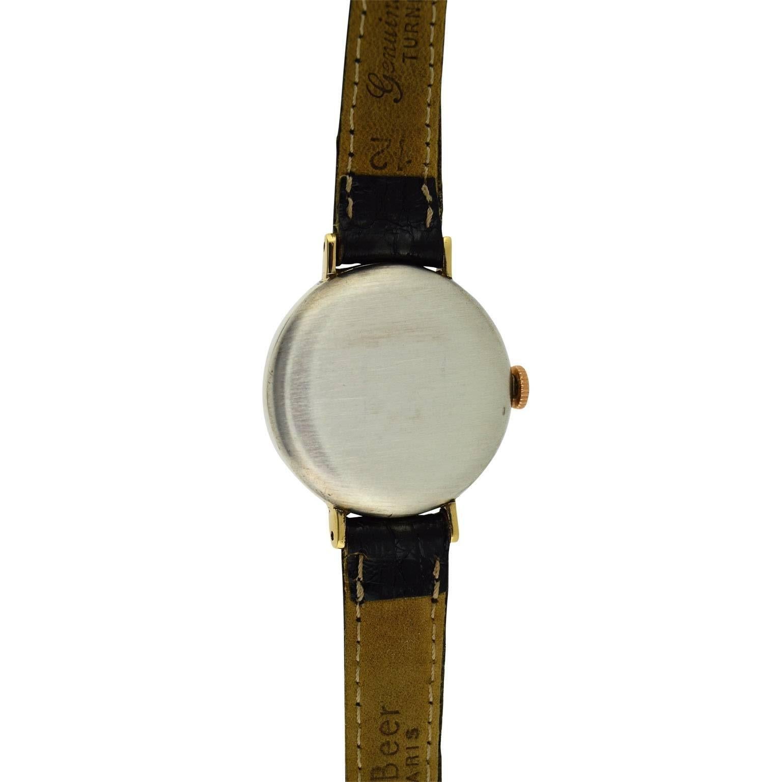 longines enamel dial