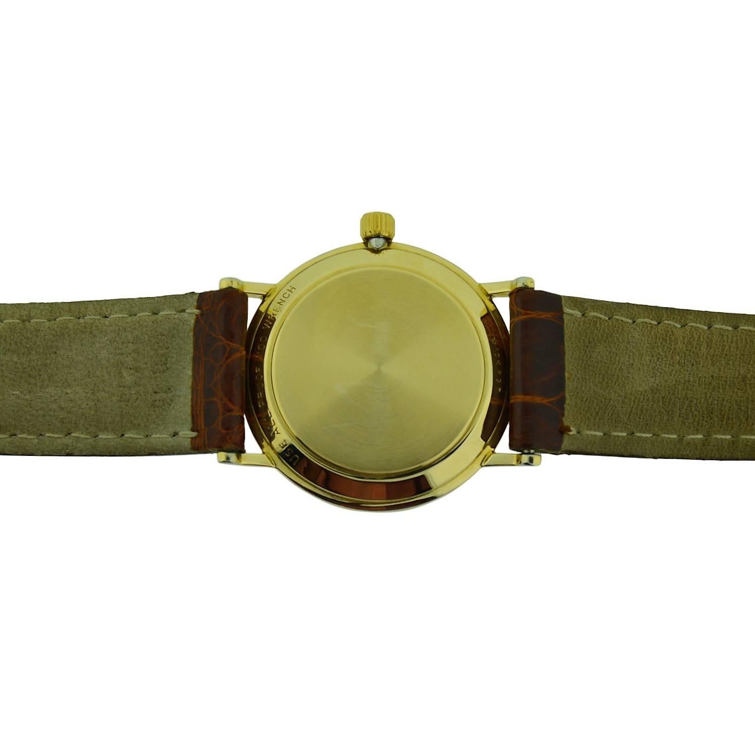 wittnauer gold watch vintage