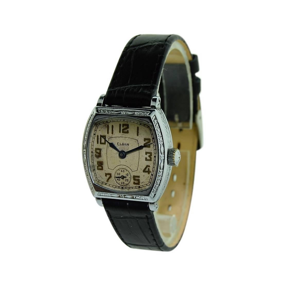 1920 elgin wrist watch