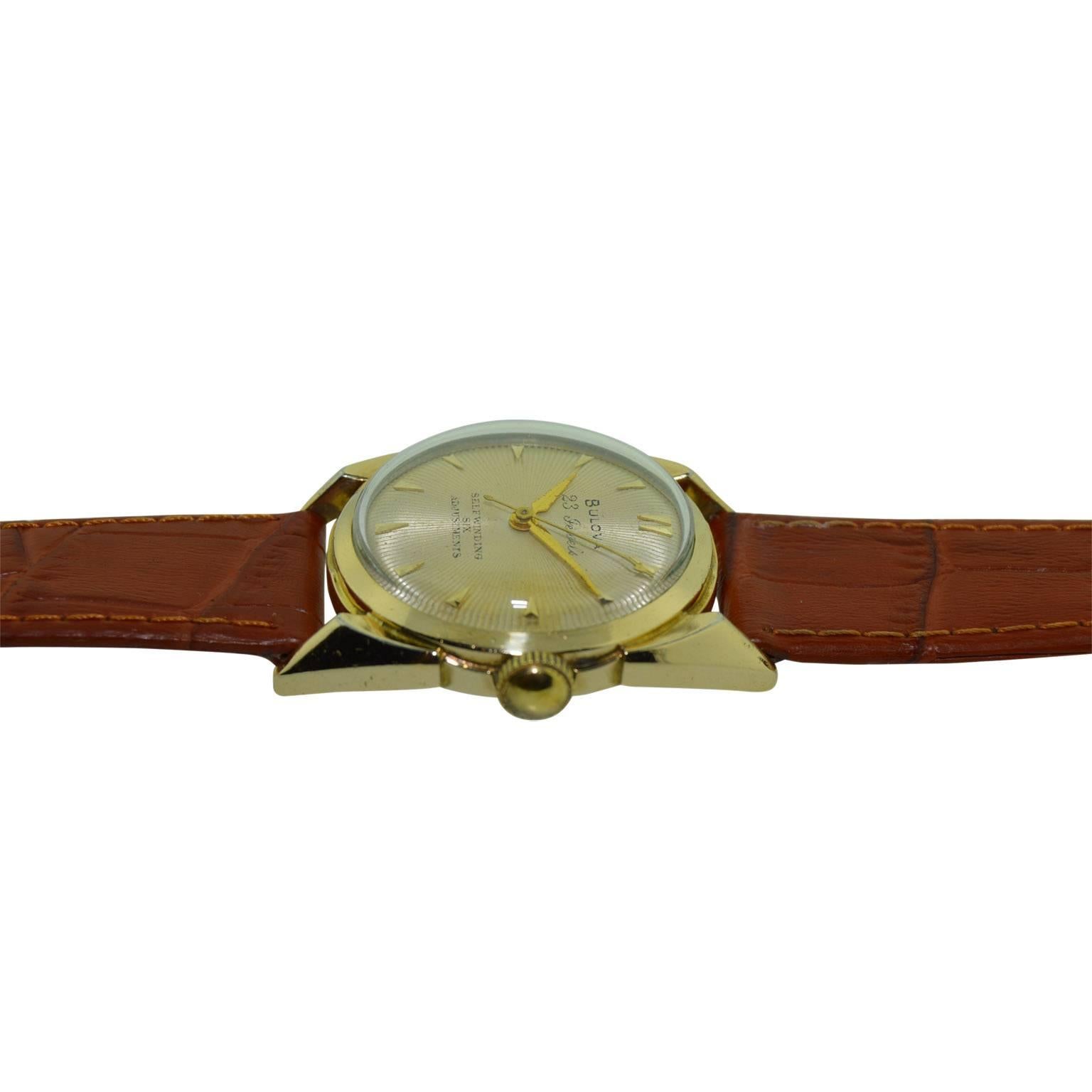 1950's bulova self winding watch