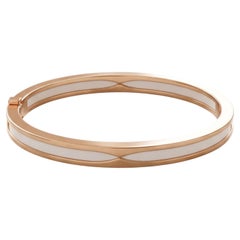 Bvlgari Vintage 18 Karat Yellow Gold Bangle Bracelet 27.31 Grams Size 5.75