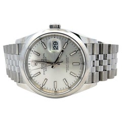 Rolex Datejust 36mm Stainless Steel Jubilee Silver Dial 126200 Wristwatch