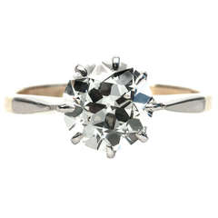Victorian 2.02 Carat Diamond Engagement Ring Victorian 2.02 Carat Diamond Engagement Ring