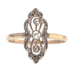 Lovely Victorian Navette Style Ring