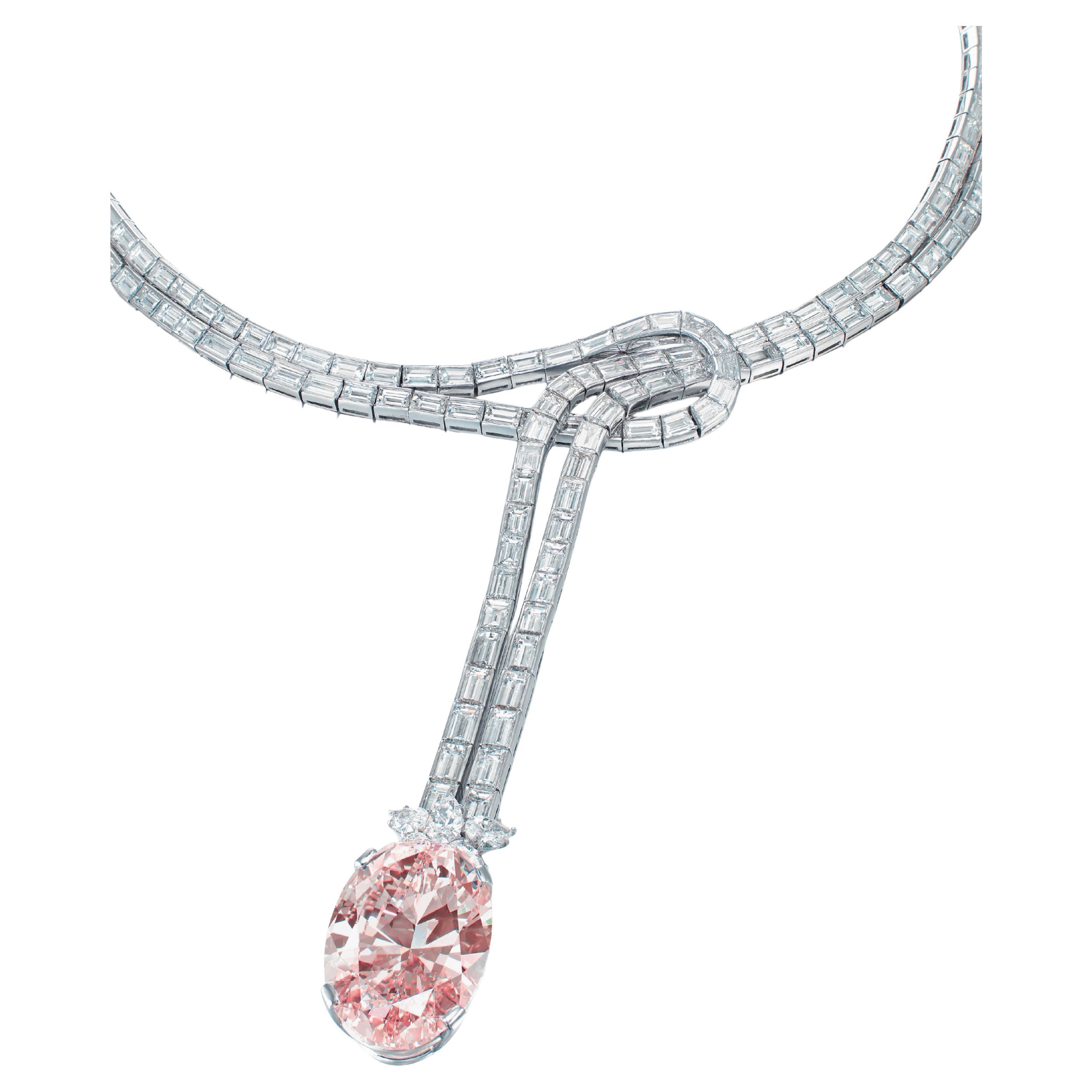 Lotus Certified 10.28 Ct. Minor Oil Emerald Diamond Necklace