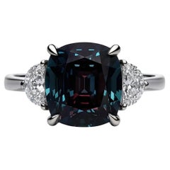 Collector
s Investmet Grad 4 Karat SSEF Alexandrit lupenreine Reinheit Unbehandelt