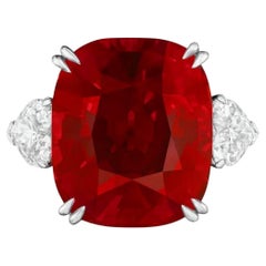 Exceptional Rarity 5.00 Carat PEAGON'S BLOOD AWARD Mozambique Ruby GIA Certified
