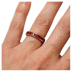 Fede Eternity con rubini da 2 carati di Tiffany & Co. in oro giallo 18k