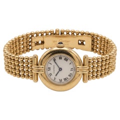 Cartier Colisee 18k Yellow Gold Quartz Wrist Watch