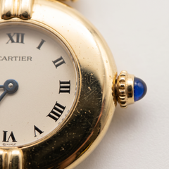 Cartier Colisee 18k Yellow Gold Quartz Wrist Watch