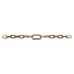 Roberto Coin 18k Yellow Gold Diamond Link Bracelet