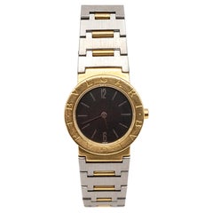 BVLGARI Bulgari Two-Tone Wristwatch in Stainless Steel & 18K Yellow Gold