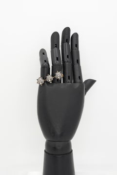 Gucci Le Marché des Merveilles Feline 18 Karat Gold Silver Diamond Pearl Ring
