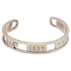 Tiffany & Co. 1837 Element Sterling Silver Cuff Bangle