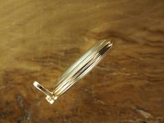 Patek Philippe Rose Gold Black Gilt Dial Pocket Watch