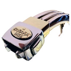 Bracelet Baraka en or blanc et jaune 18 carats : Elégance Made in Italy