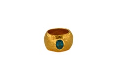 Anello Julia Collection - Bronzo placcato oro con tormaline