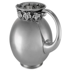 Vintage Sterling Silver Water Pitcher circa 1917–1937
